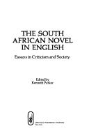 The South African novel in English