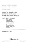 Variations in business and economic history