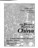 Peoples Republic of China 1949-1979