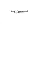 Toward a Phenomenology of Sexual Difference