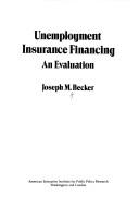 Unemployment insurance financing