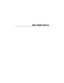Water Rights Reform