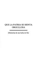 Que LA Patria Se Sienta Orgullosa