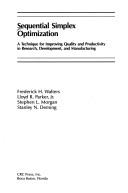 Sequential Simplex Optimization