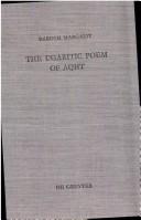 The Ugaritic poem of Aqht