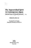 The Impoverished Spirit in Contemporary Japan