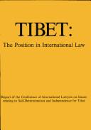 Tibet, the position in international law