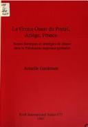 Grotte Ouest Du Portel, Ariege, France (British Archaeological Reports (BAR) International)