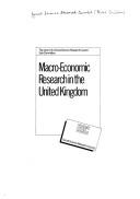 Macro-economic research in the United Kingdom
