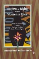 Women's rites versus women's rights