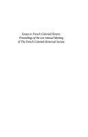 Essays in French colonial history