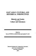 East Asian Cultural and Historical Perspectives