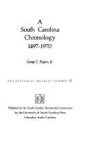 South Carolina Chronology, 1497-1970 (Tricentennial booklet no. 11)