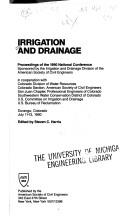 Irrigation and Drainage