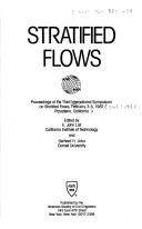 Stratified flows