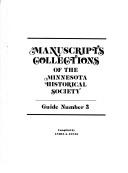 Manuscripts Collections of the Minnesota Historical Society