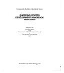 Shopping Center Development Handbook