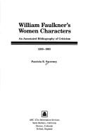 William Faulkner's Women Characters