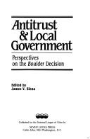 Antitrust & local government