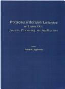 Proceedings of the World Conference on Lauric Oils