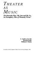 Theater as music