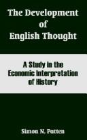 The development of English thought