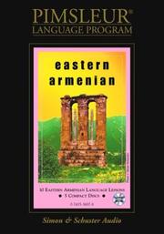 Armenian (Eastern): Learn to Speak and Understand Armenian with Pimsleur Language Programs (Compact)