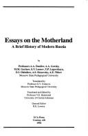 Essays on the motherland