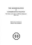 The modernisation of Conservative politics