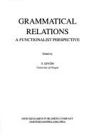 Grammatical relations