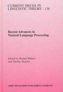 Recent advances in natural language processing