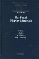 Flat panel display materials