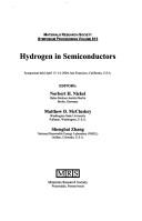Hydrogen in semiconductors