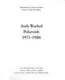 Andy Warhol Polaroids 1971-1986