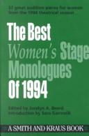 The best women's stage monologues of 1994