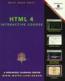 HTML 4 interactive course