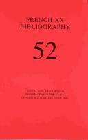 French XX Bibliography Issue 52