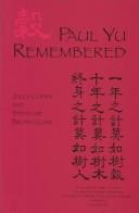 Paul Yu remembered