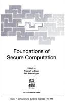 Foundations of secure computation
