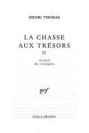 La chasse aux trésors