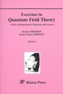 Exercises in quantum field theory