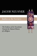 Judaism in Society: The Evidence of the Yerushalmi