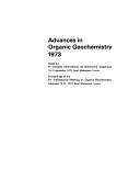 Advances in organic geochemistry, 1973