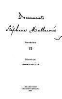 Documents Stéphane Mallarmé
