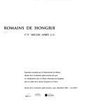 Romains de Hongrie
