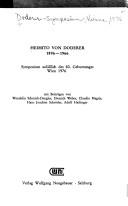 Heimito von Doderer, 1896-1966