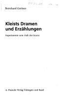 Kleists Dramen und Erzählungen