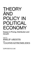 Theory and Policy in Political Economy