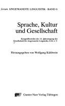 Sprache, Kultur und Gesellschaft
