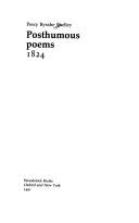 Posthumous poems 1824
